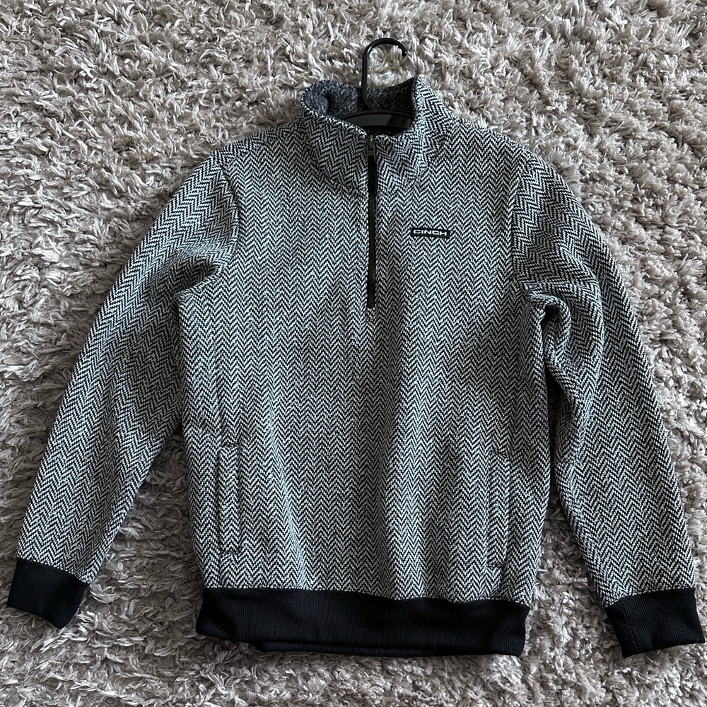 Cinch women’s pullover- herringbone